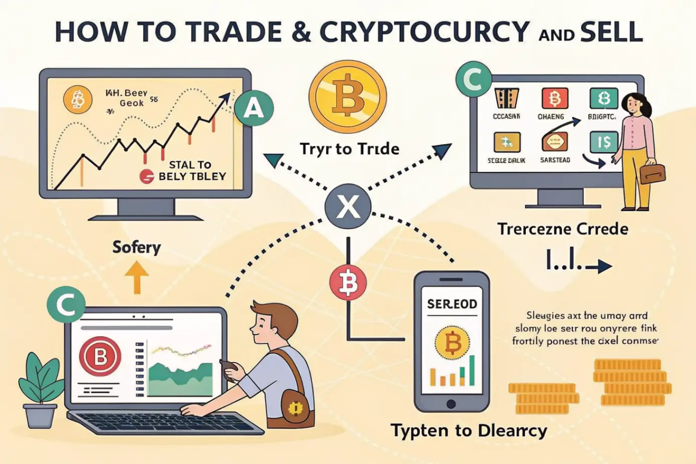 Как перевести и продать криптовалюту: пошаговое руководство