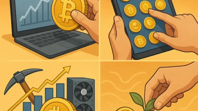 Как заработать на криптовалюте в 2026 году: реальные способы