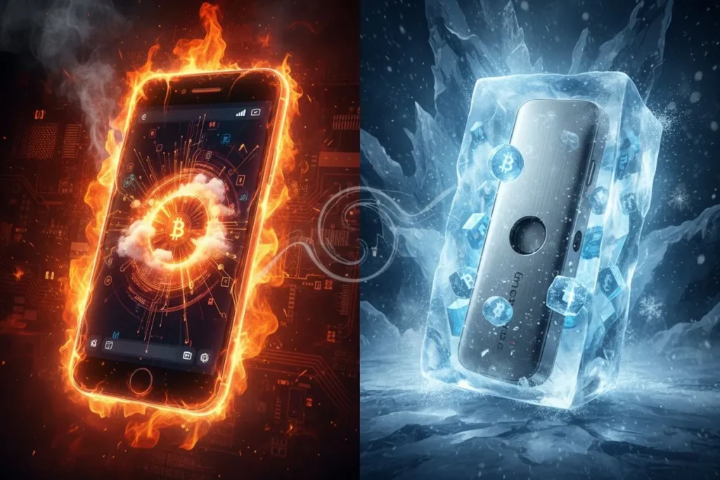 Горячие и холодные кошельки: какой вариант выбрать