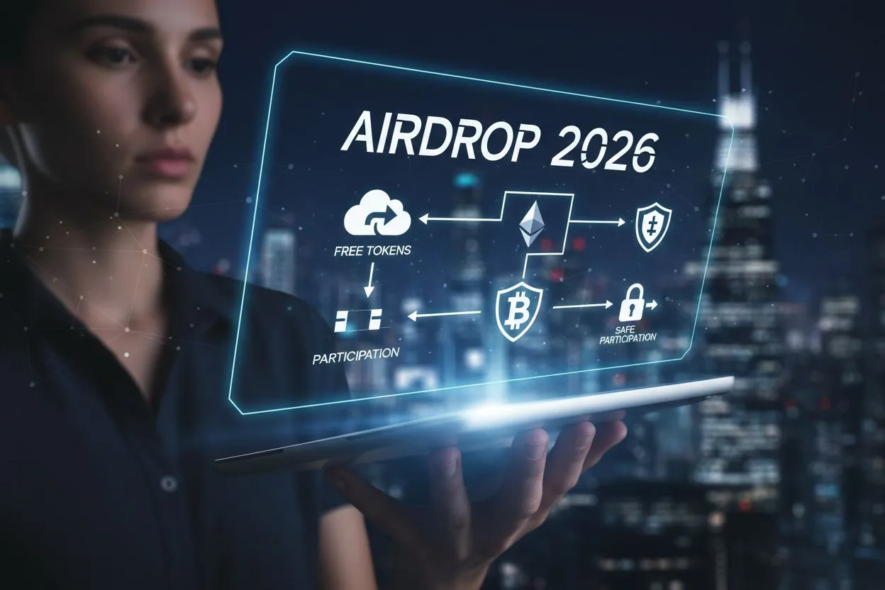 Airdrop 2026: как получать бесплатные токены и участвовать безопасно