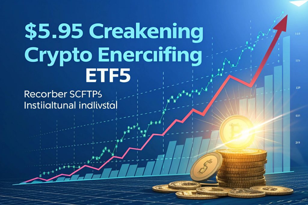 Крипто-ETF установили рекорд — $5,95 млрд за неделю