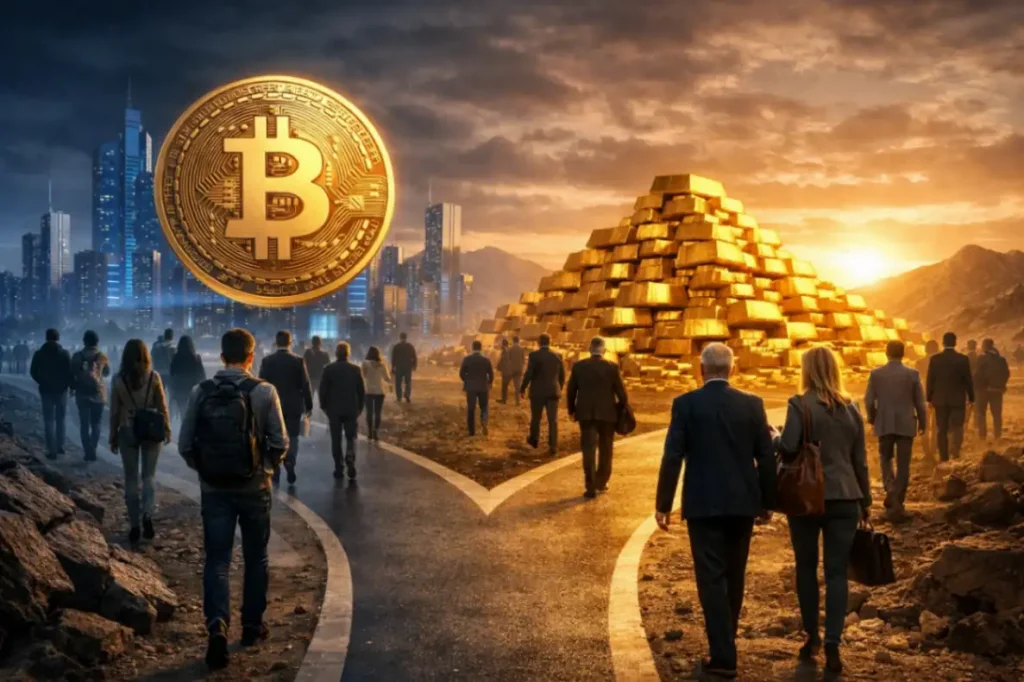 Crypto vs Gold: куда инвесторы уходят в 2026 году