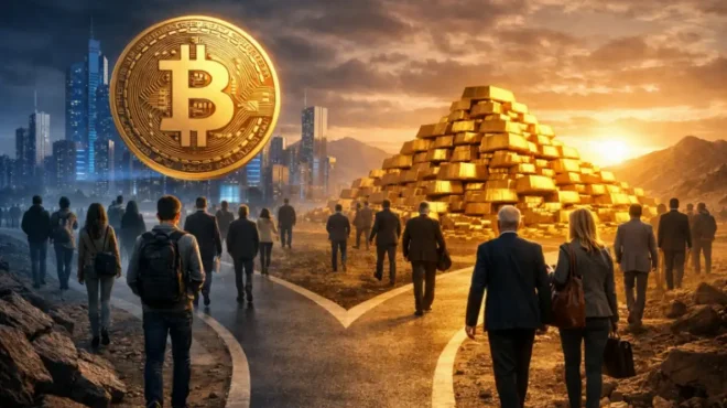 Crypto vs Gold: куда инвесторы уходят в 2026 году